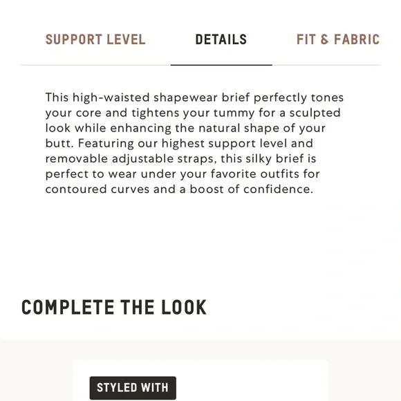 SKIMS CORE CONTROL
HIGH-WAISTED BRIEF - Picture 4 of 12